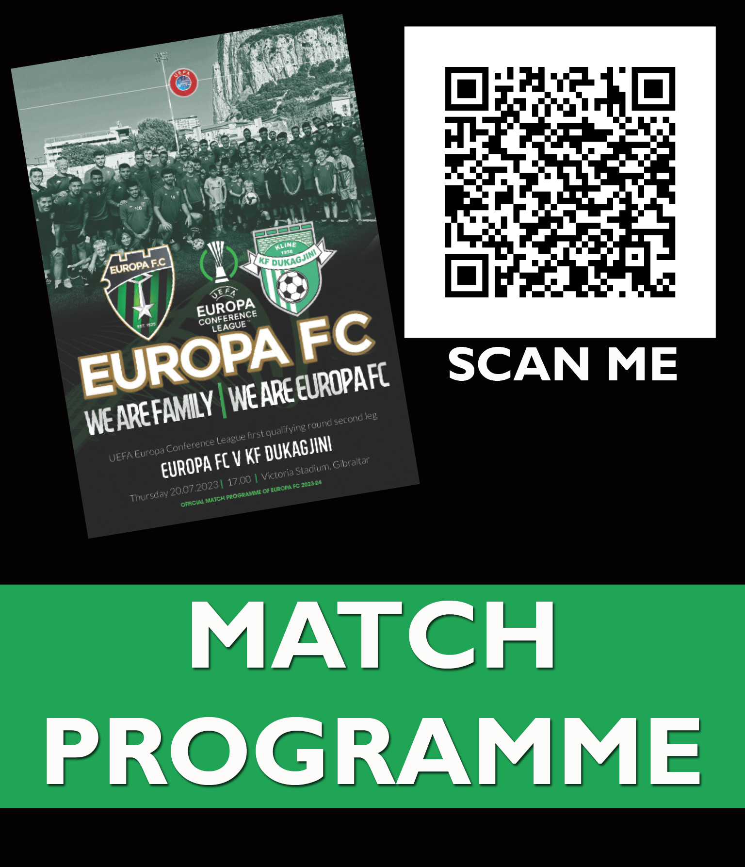 Match Programme Download Your Copy For Our UEFA Europa Conference 